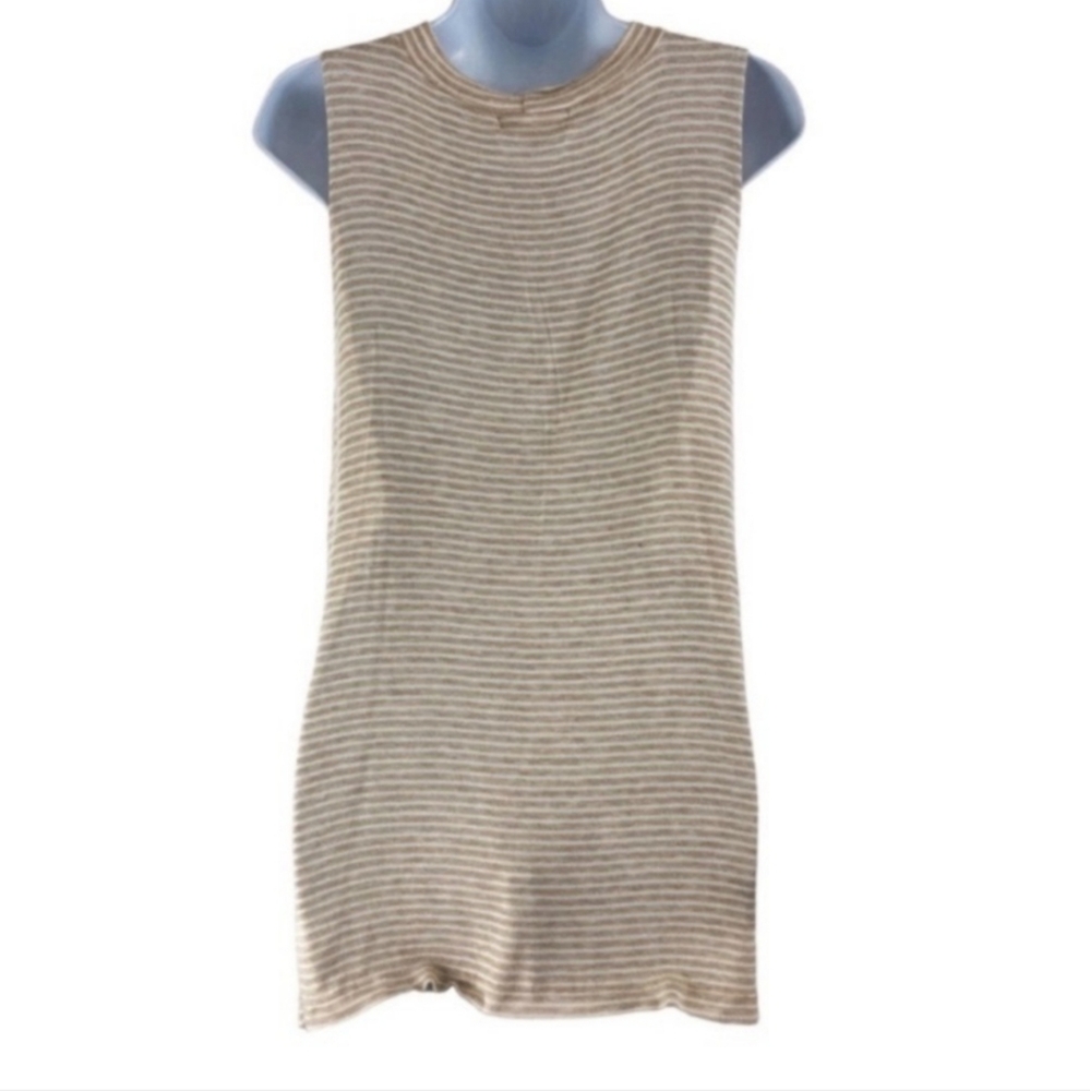 NWT Sage The Label Striped Keyhole Tunic Tank Size Medium - Picture 3 of 7